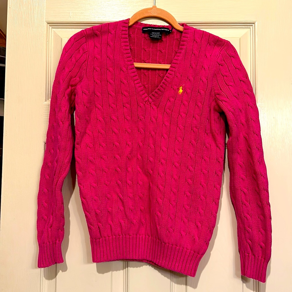 Ralph Lauren sport women’s size medium sweater barely worn